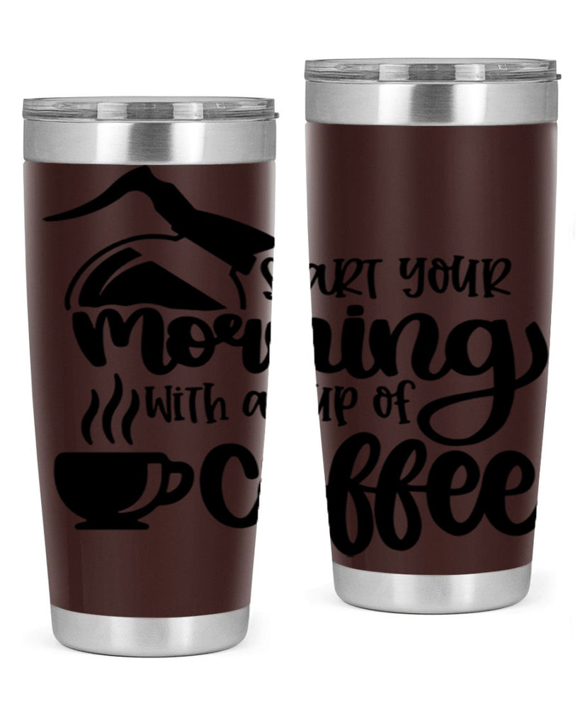 start your morning with a cup of coffee 29#- coffee- Tumbler