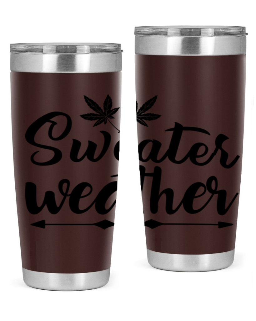 sweater weather 581#- fall- Tumbler