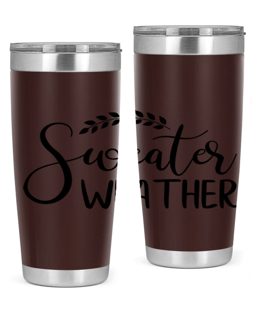 sweater weather 582#- fall- Tumbler