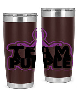 team purple 216#- alzheimers- Tumbler