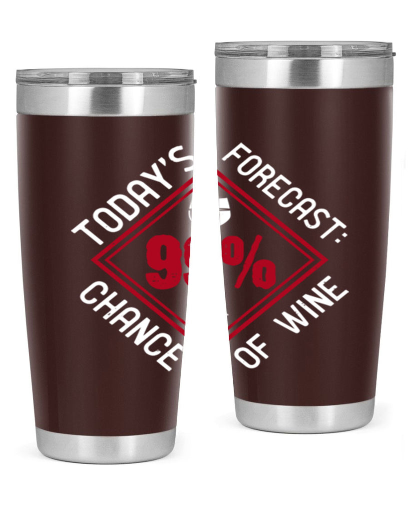 today’s forecast chance of wine of wine 115#- wine- Tumbler