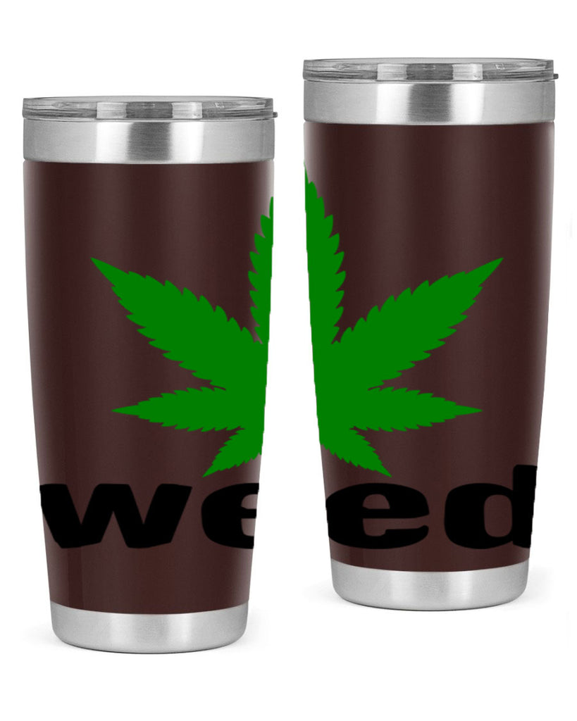 weed 279#- marijuana- Tumbler