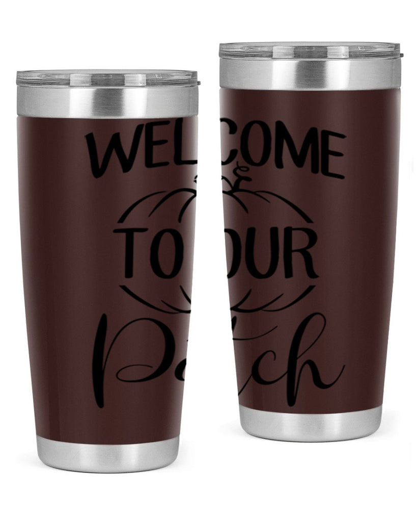 welcome to our patch 632#- fall- Tumbler