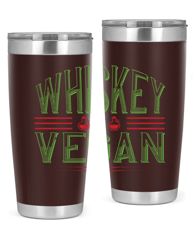 whiskey is vegan 110#- vegan- Tumbler