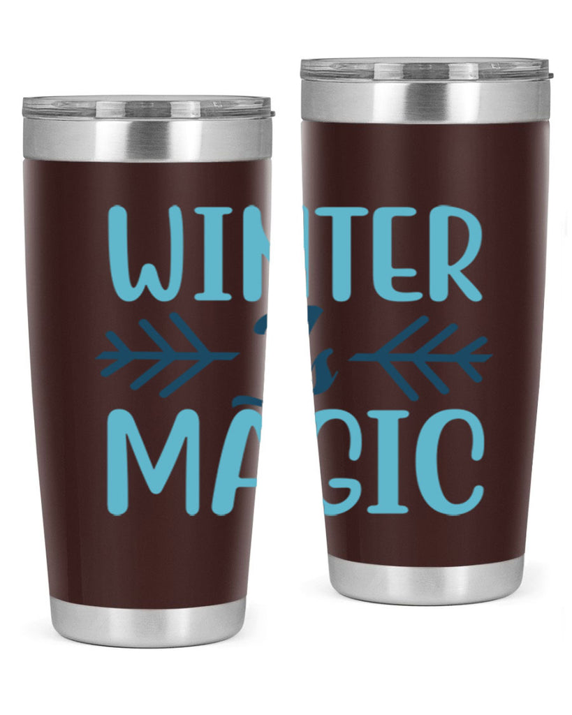 winter is magic 506#- winter- Tumbler