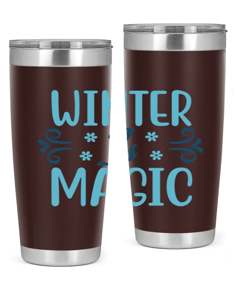 winter is magic 507#- winter- Tumbler