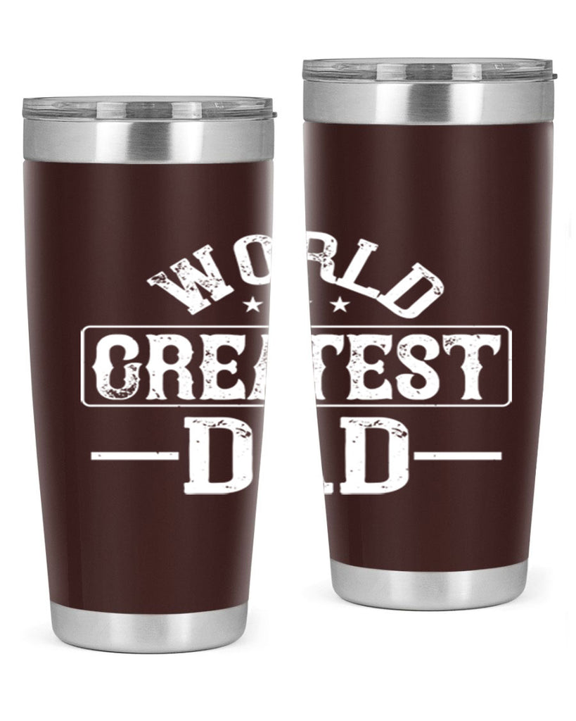 world greatest dad 143#- fathers day- Tumbler