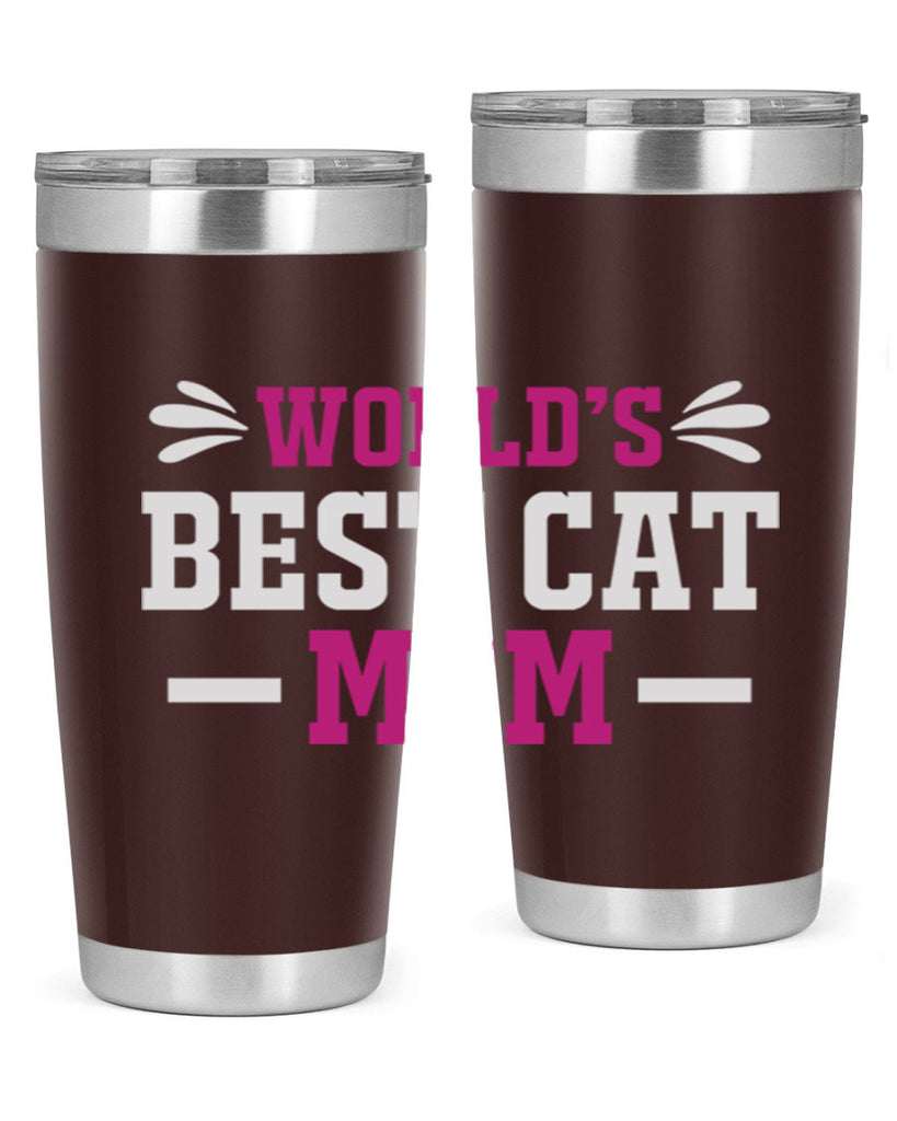 world’s best cat mom 17#- mom- Tumbler