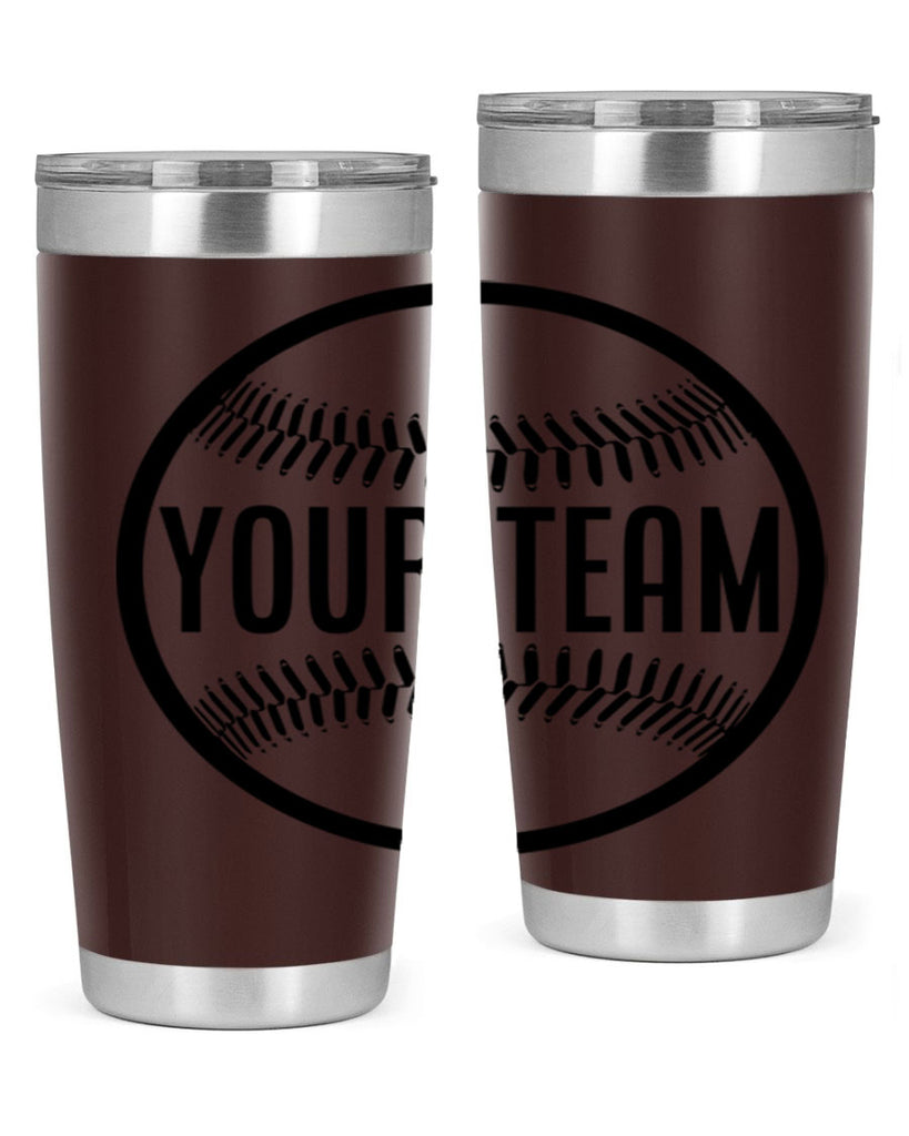 your team 2270#- softball- Tumbler