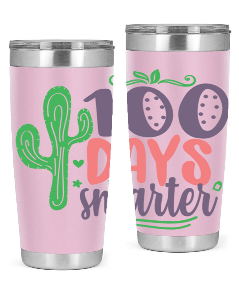 100 days smarterr 23#- 100 days of school- Tumbler