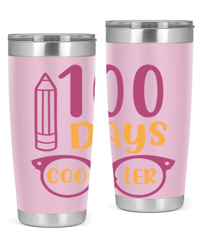 2 days cooler 42#- 100 days of school- Tumbler