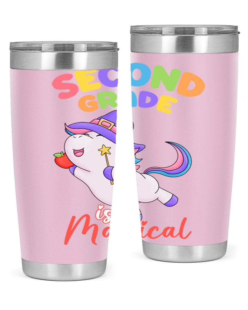 2nd Grade is Magical Unicorn 5#- second grade- Tumbler