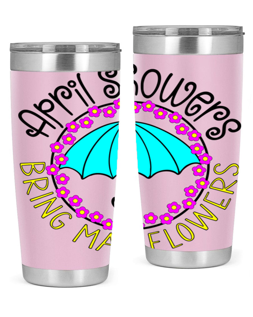April showers21#- spring- Tumbler