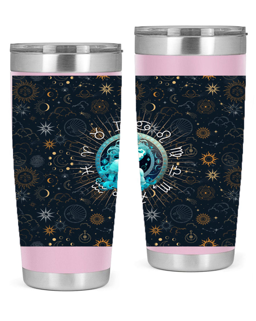 Aquarius Straight 66#- zodiac- Tumbler