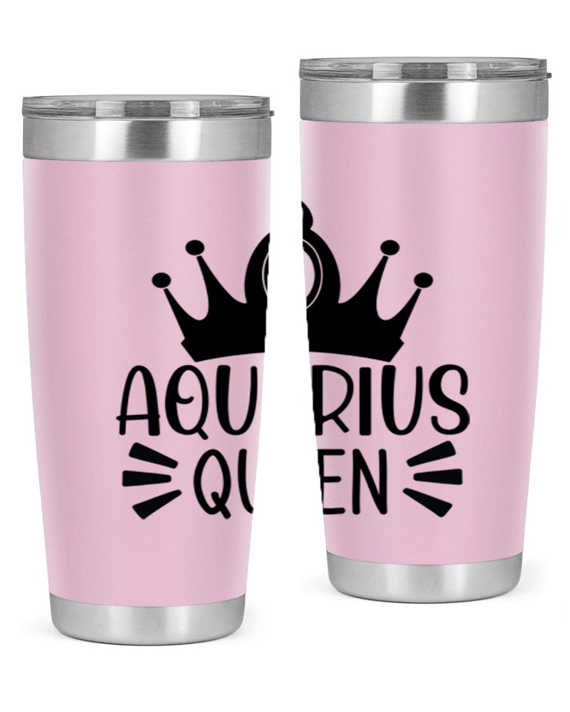 Aquarius queen 73#- zodiac- Tumbler