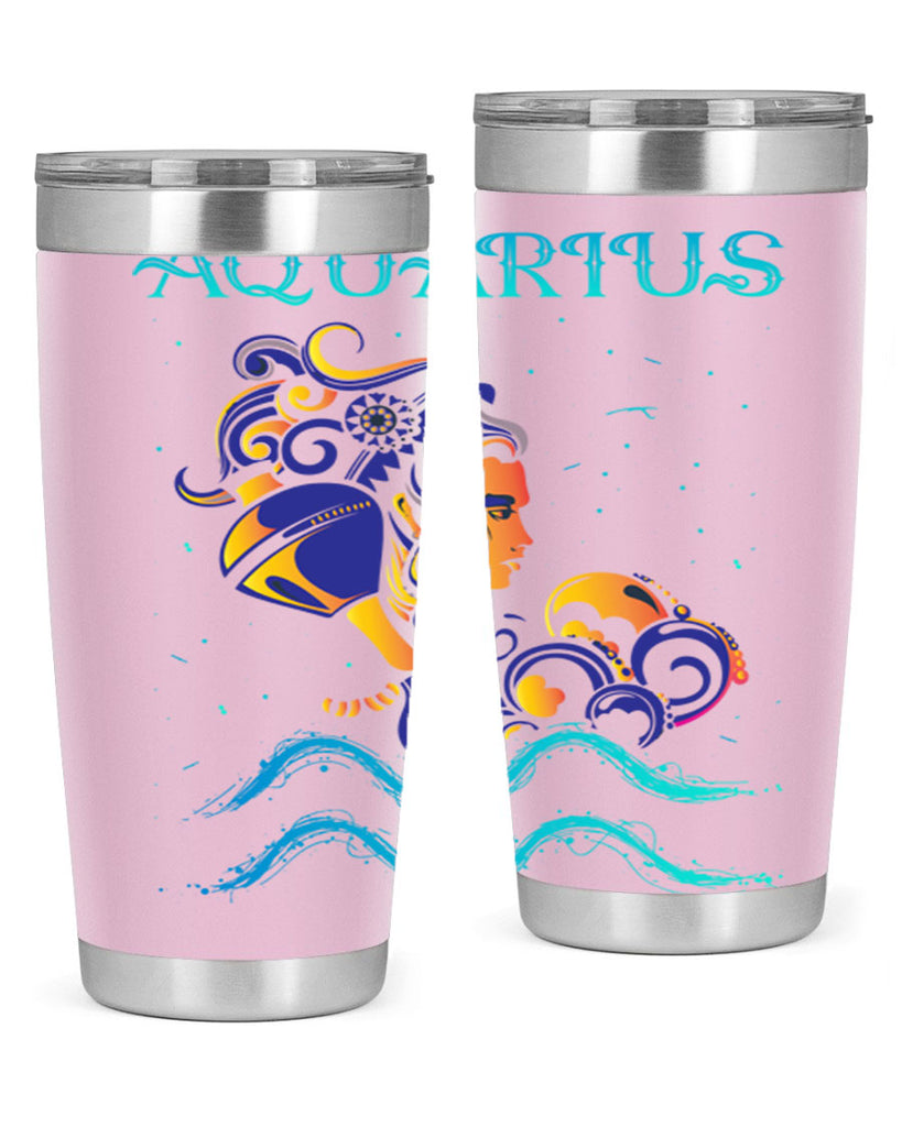 AquariusZodiac 76#- zodiac- Tumbler