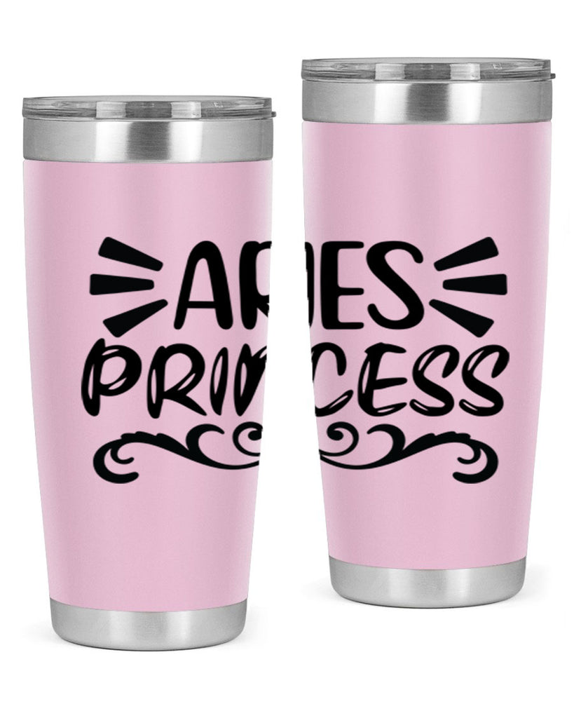 Aries princess 117#- zodiac- Tumbler