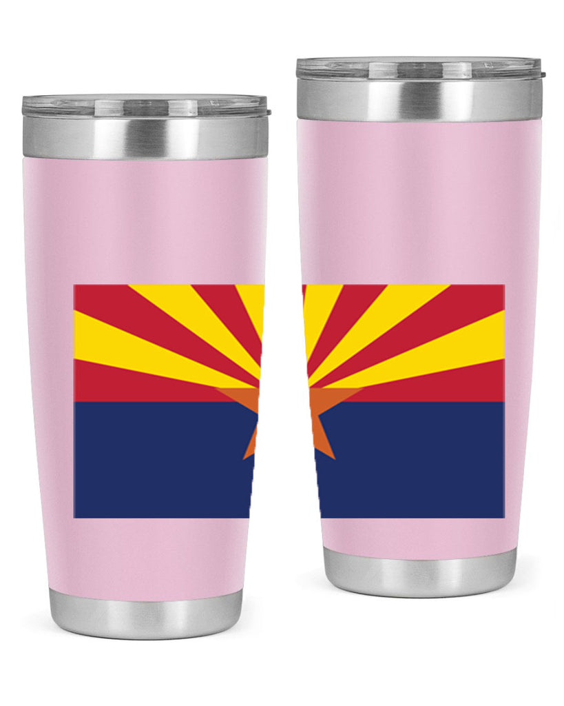 Arizona 49#- Us Flags- Tumbler