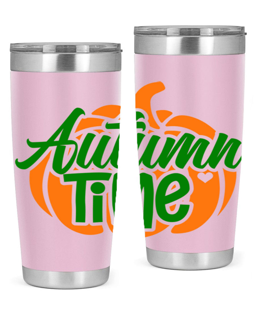 Autumn Time 34#- fall- Tumbler
