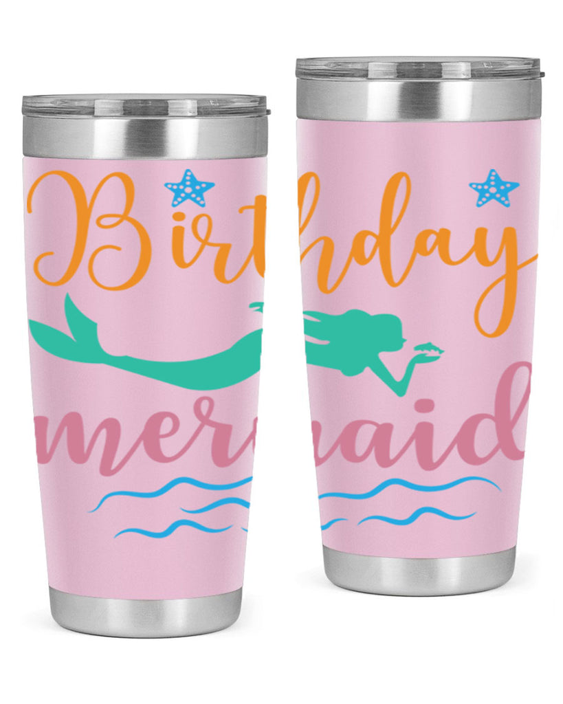 Birthday Mermaid Design 79#- mermaid- Tumbler
