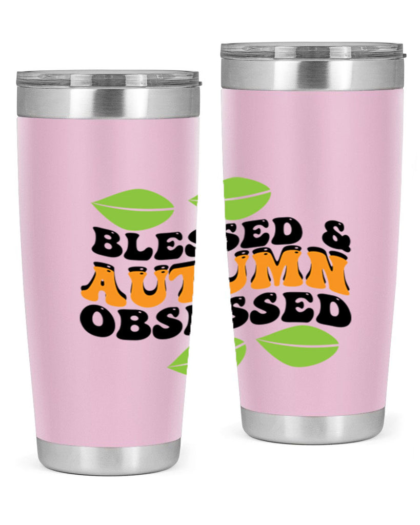Blessed Autumn Obsessed 48#- fall- Tumbler