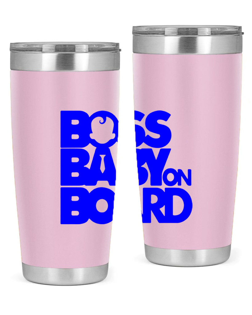 Boss Baby On Board 2#- black words phrases- Cotton Tank