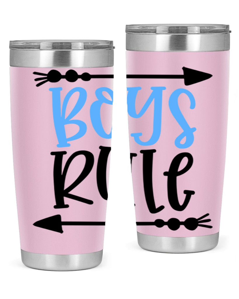 Boys Rule Style 108#- baby- tumbler
