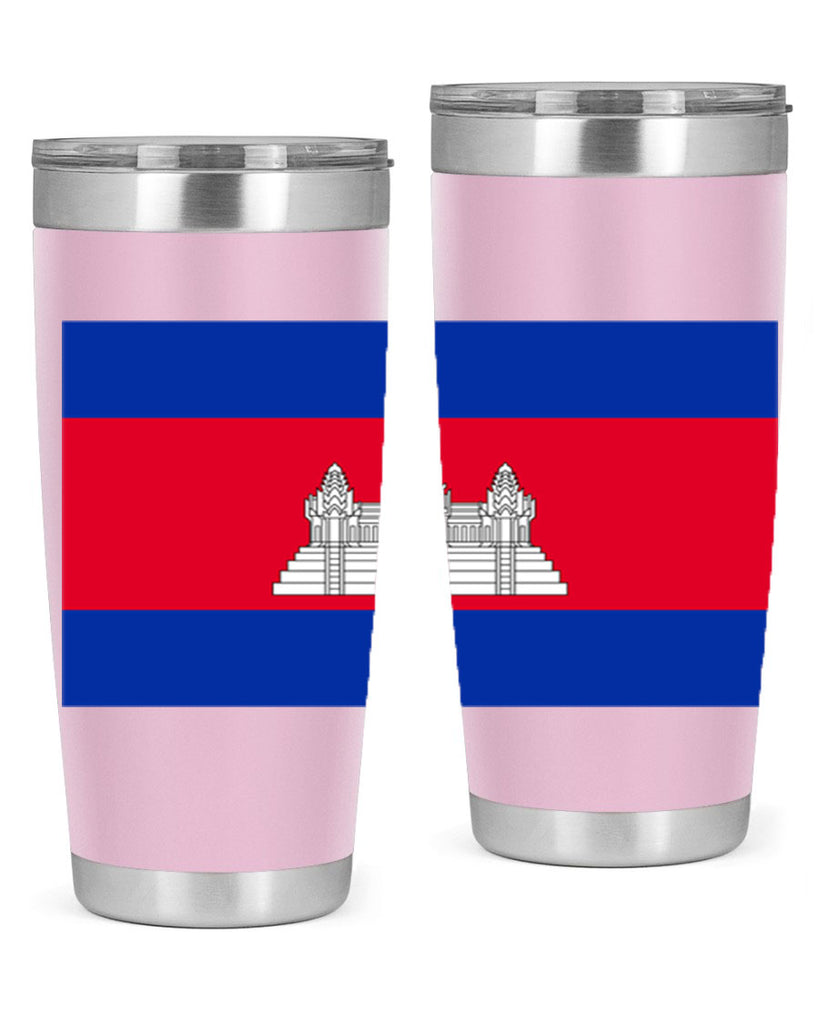 Cambodia 168#- world flags- Tumbler