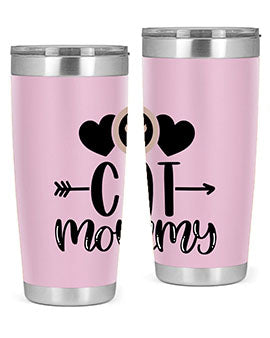Cat Mommy Style 87#- cat- Tumbler