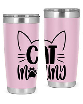 Cat Mommy Style 88#- cat- Tumbler
