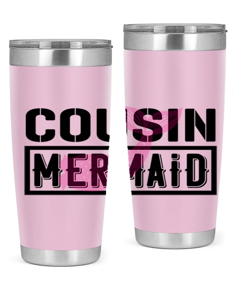 Cousin mermaid 87#- mermaid- Tumbler