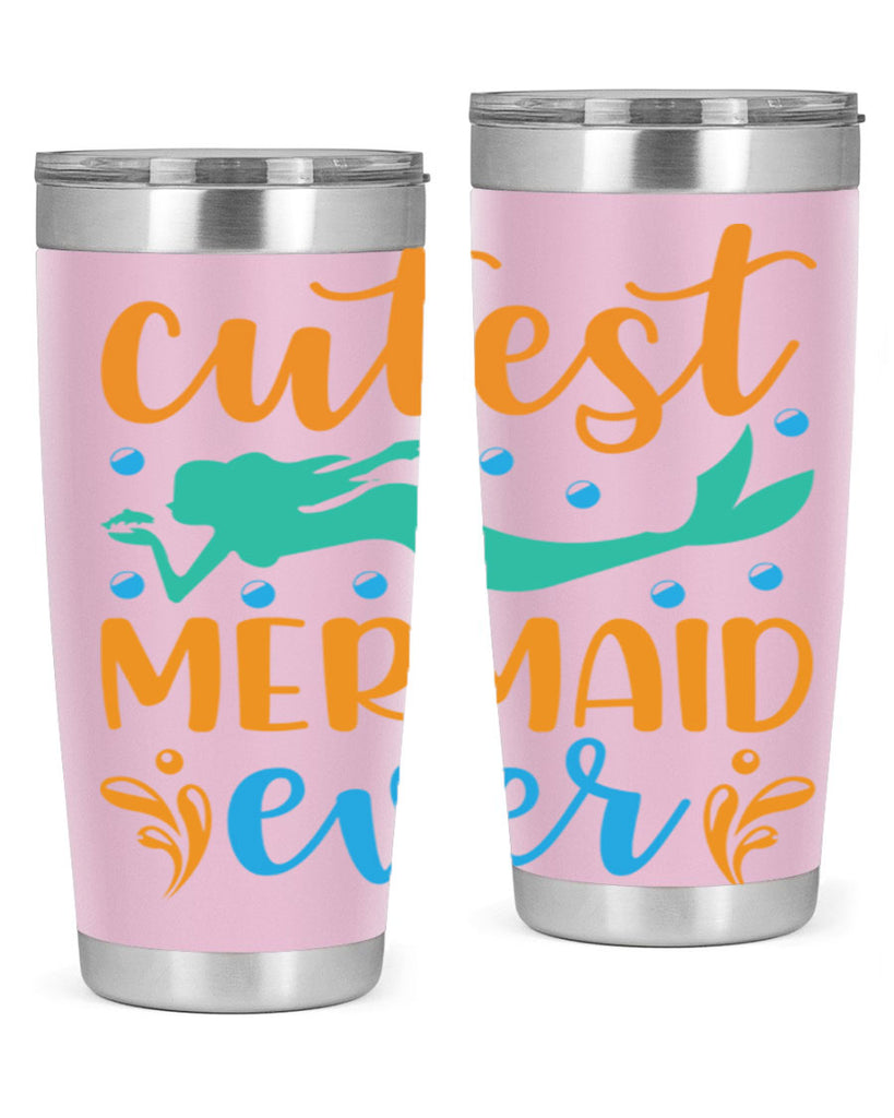 Cutest Mermaid Ever Design 102#- mermaid- Tumbler