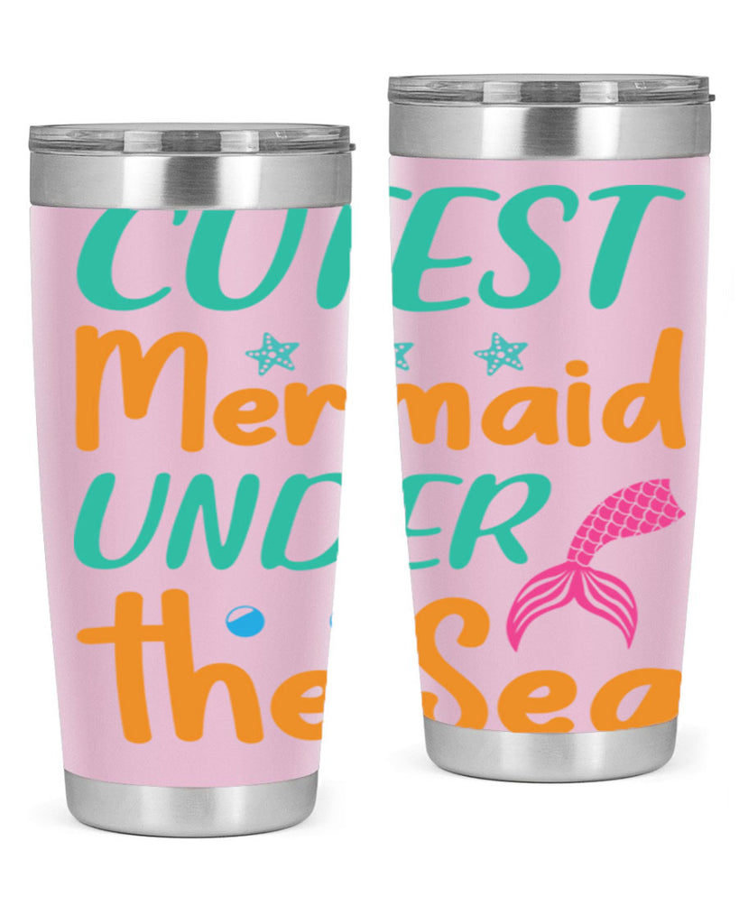 Cutest Mermaid Under the Sea 107#- mermaid- Tumbler