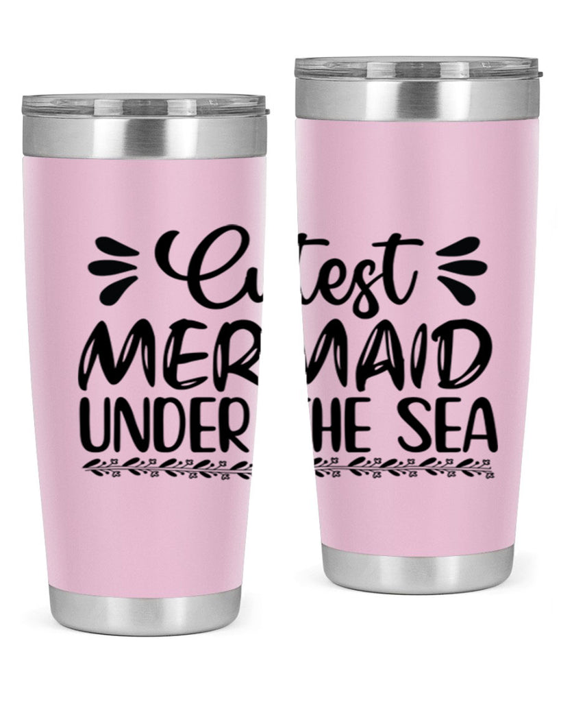 Cutest mermaid under the sea 105#- mermaid- Tumbler