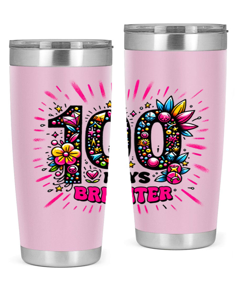 Easy 100 Days of School 50#- 100 days of school- Tumbler