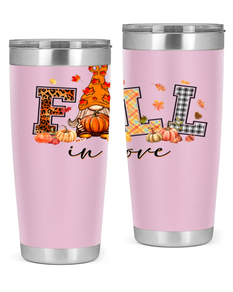 FALLinloveFallGnome 151#- fall- Tumbler
