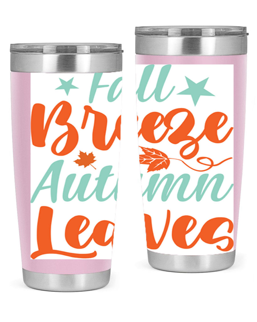 FallBreezeAutumnLeaves 147#- fall- Tumbler