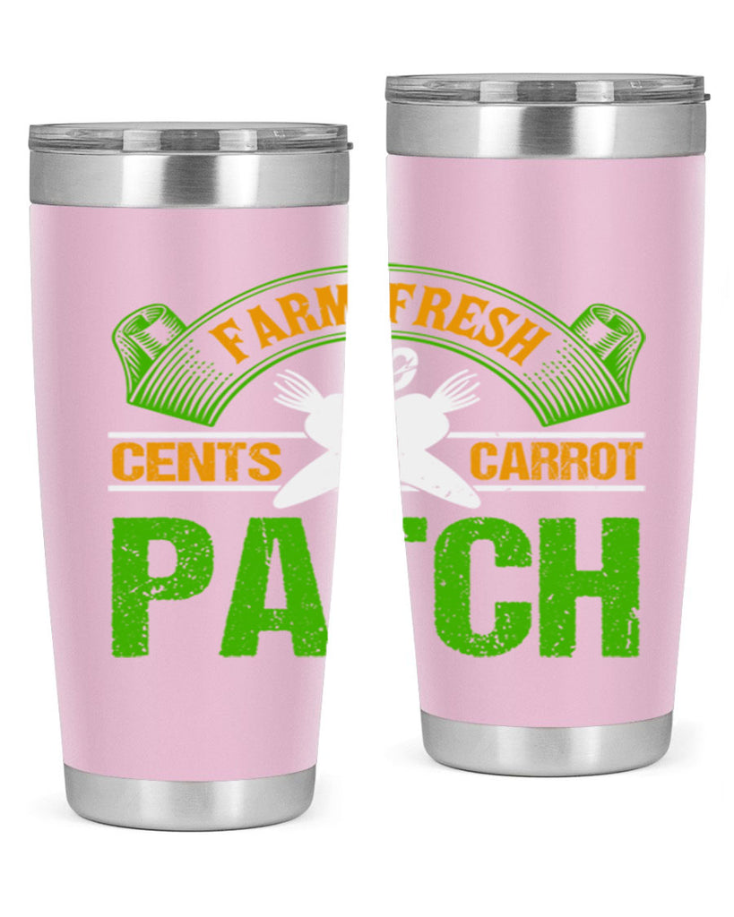 Farm Fresh cents carrot patch 22#- farming and gardening- Tumbler