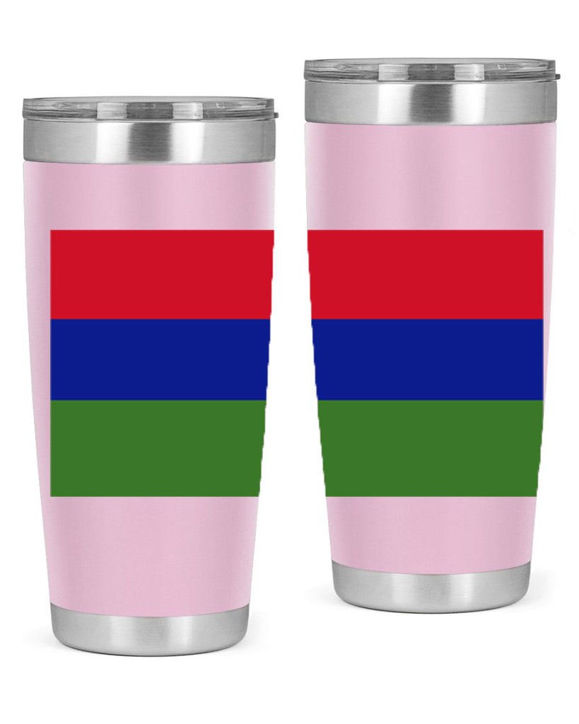 Gambia 135#- world flags- Tumbler