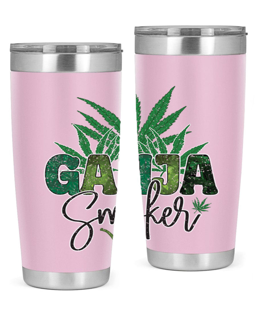 Ganja Smoker Sublimation 89#- marijuana- Tumbler