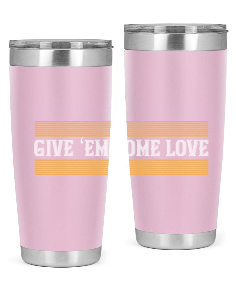 Give ‘em some love 2258#- badminton- Tumbler