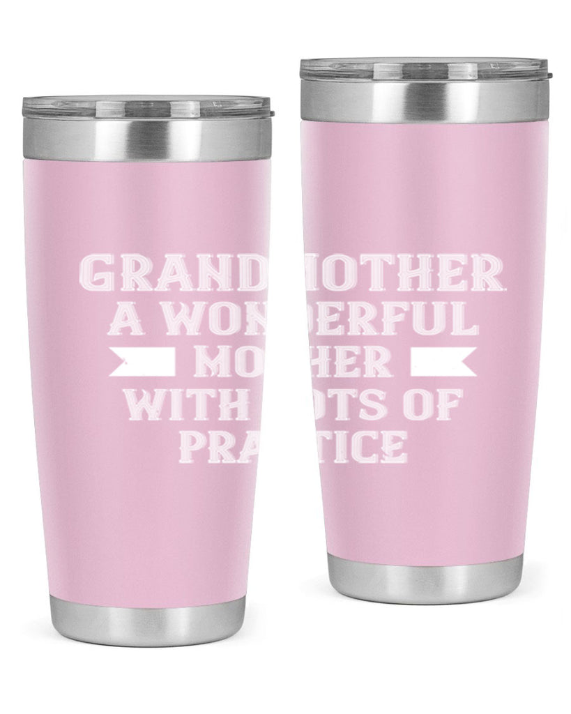 Grandmother a wonderful mother with lots of 82#- grandma - nana- Tumbler