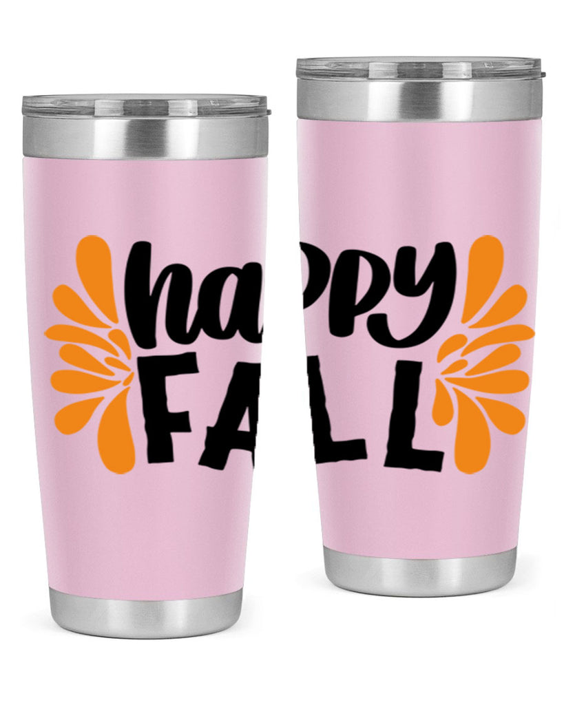 Happy Fall 491#- fall- Tumbler
