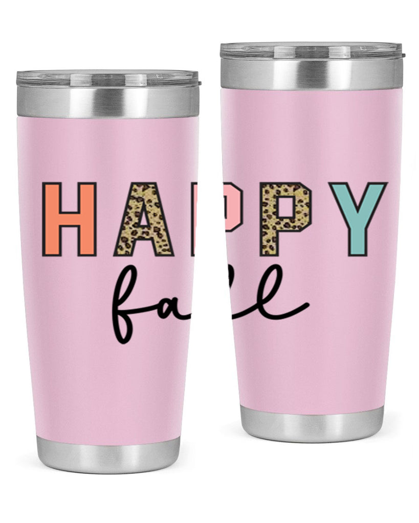 Happy fall 221#- fall- Tumbler