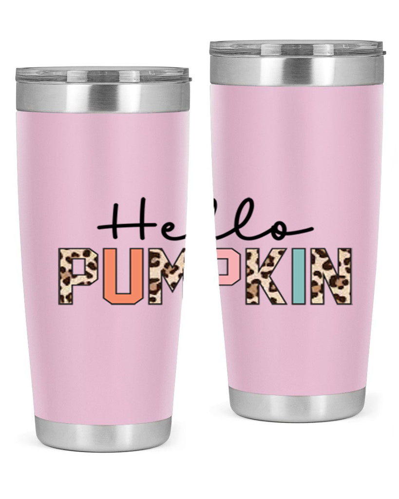 Hello pumpkin 289#- fall- Tumbler