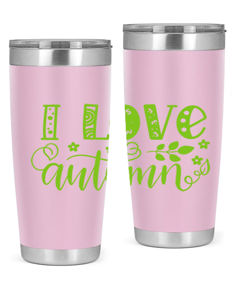 I Love Autumn 325#- fall- Tumbler