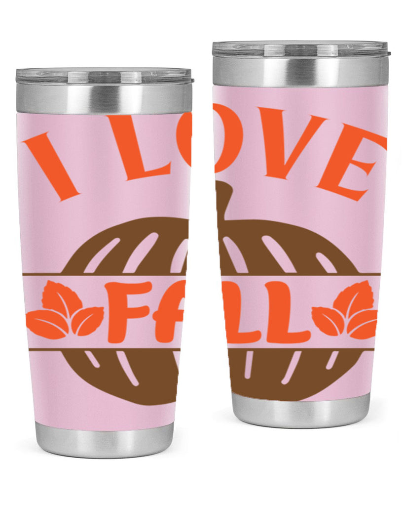 I Love Fall 337#- fall- Tumbler