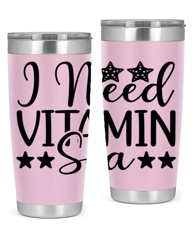 I Need Vitamin Sea 232#- mermaid- Tumbler