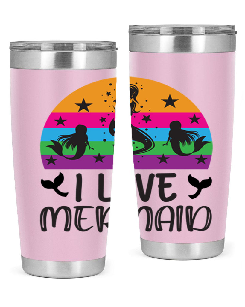 I love mermaid 230#- mermaid- Tumbler