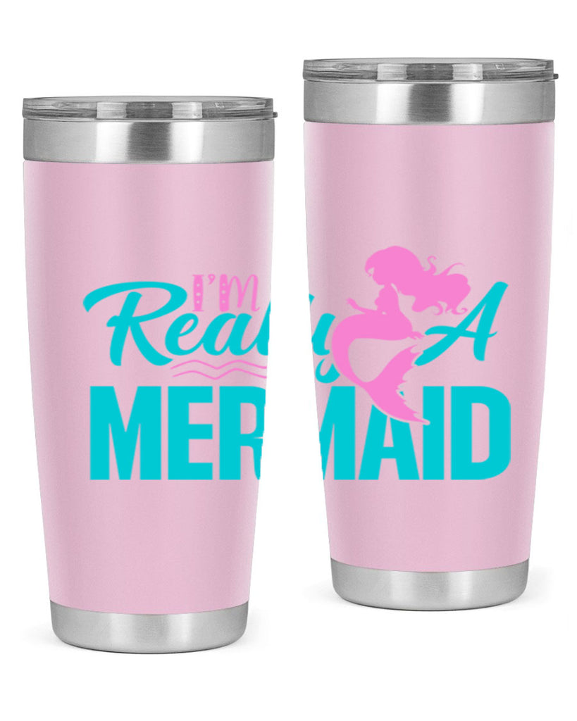 I m Really A Mermaid 212#- mermaid- Tumbler